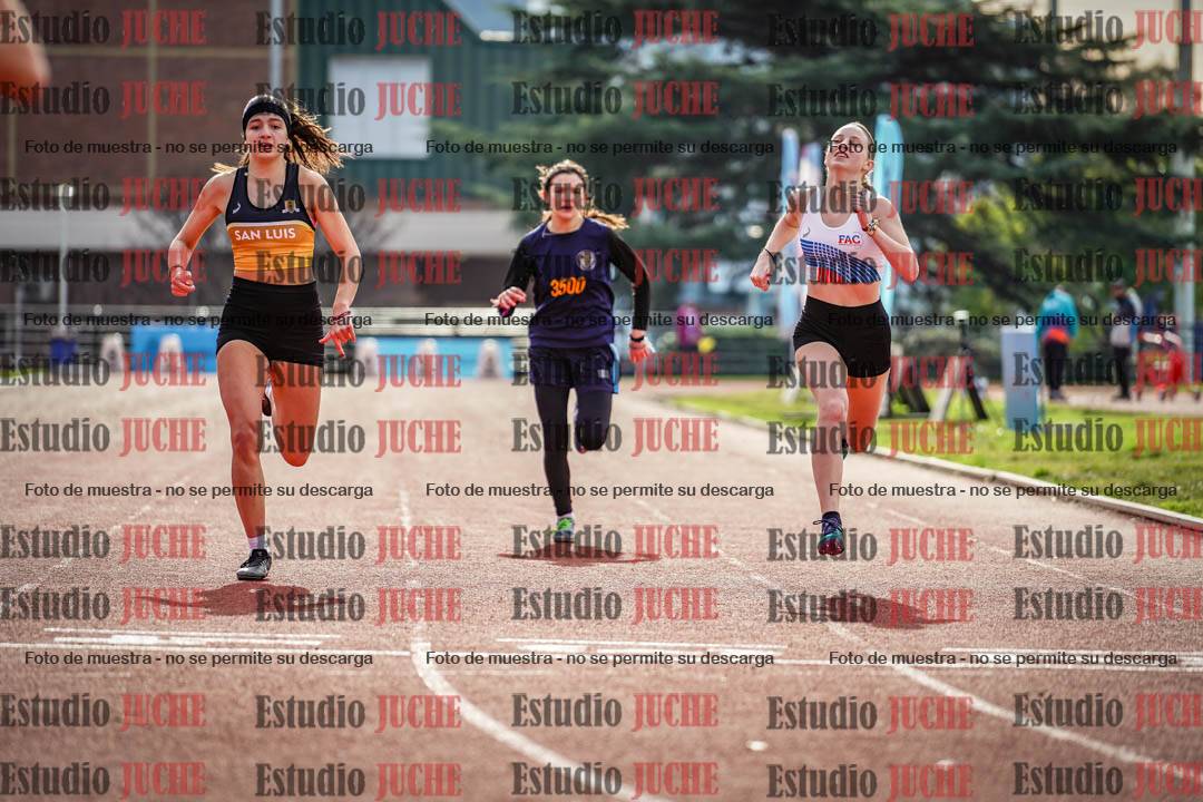 Fotos de los 200 m llanos de mujeres