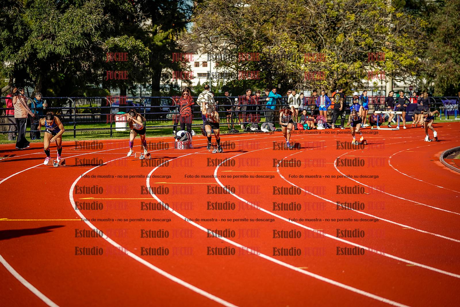 Fotos de los 200 m de mujeres