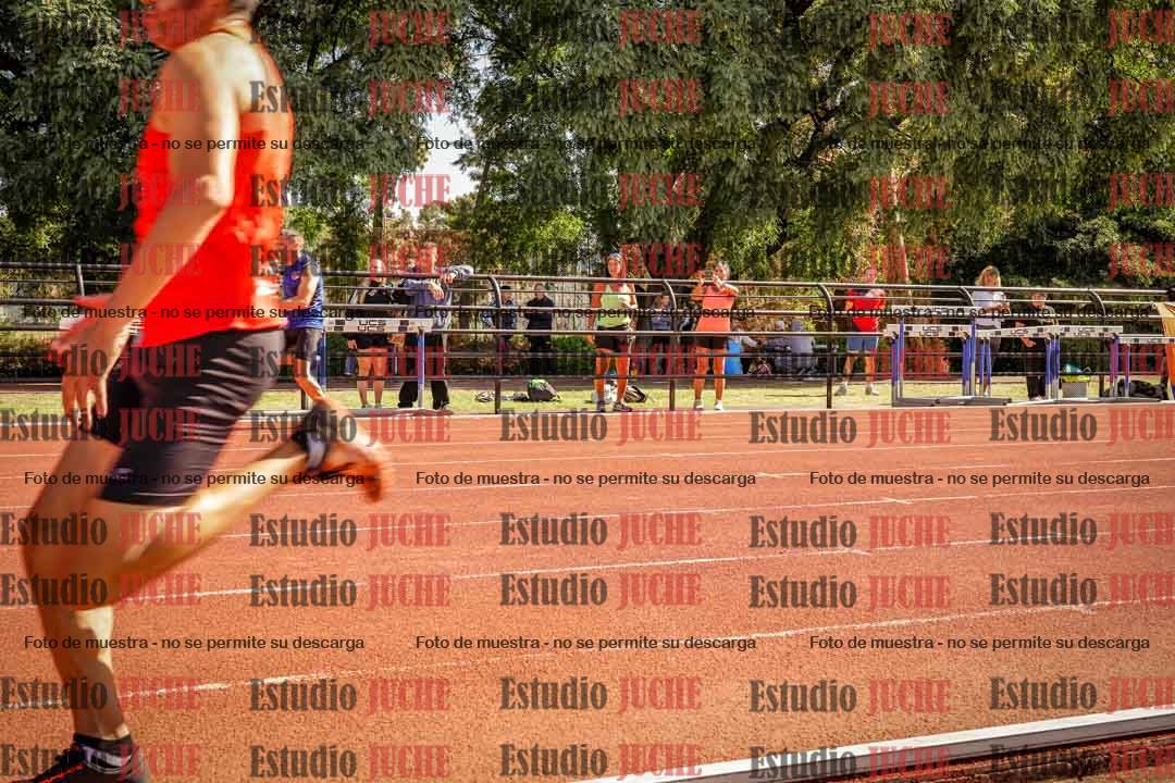 Fotos de los 100 m llanos de varones