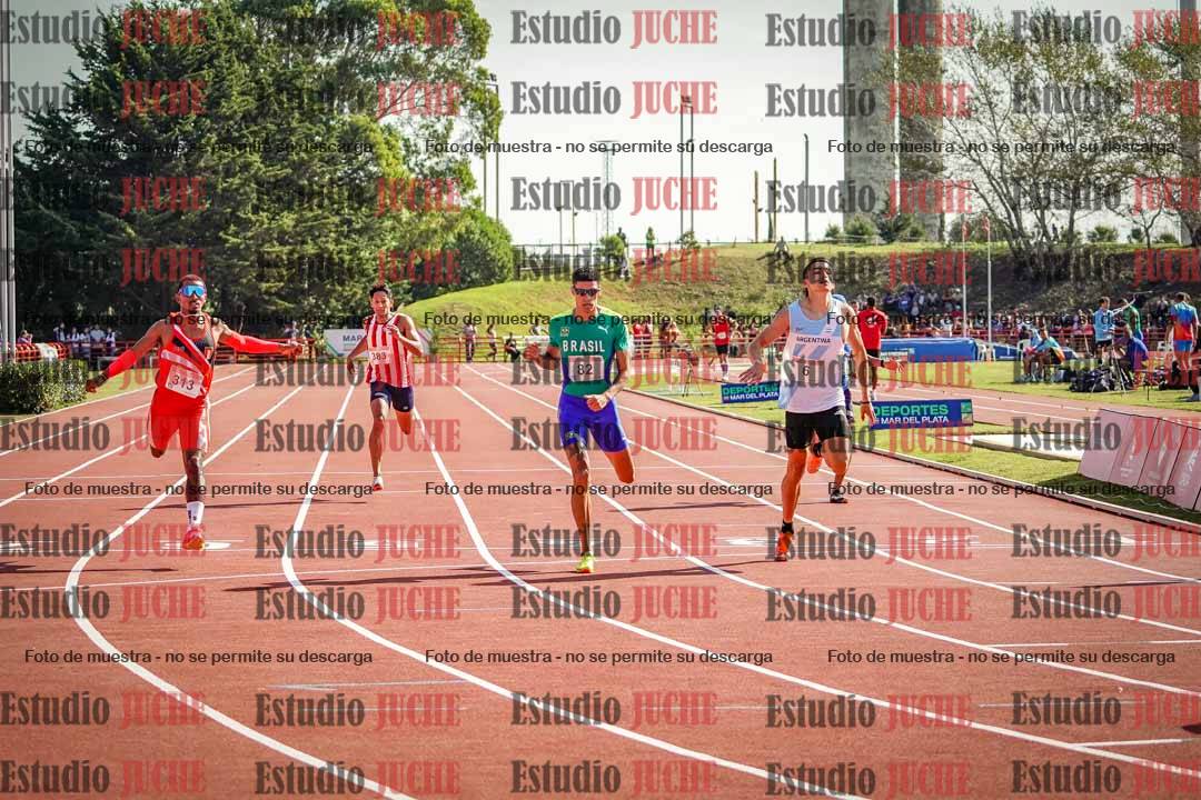 Fotos de los 400 m llanos de varones