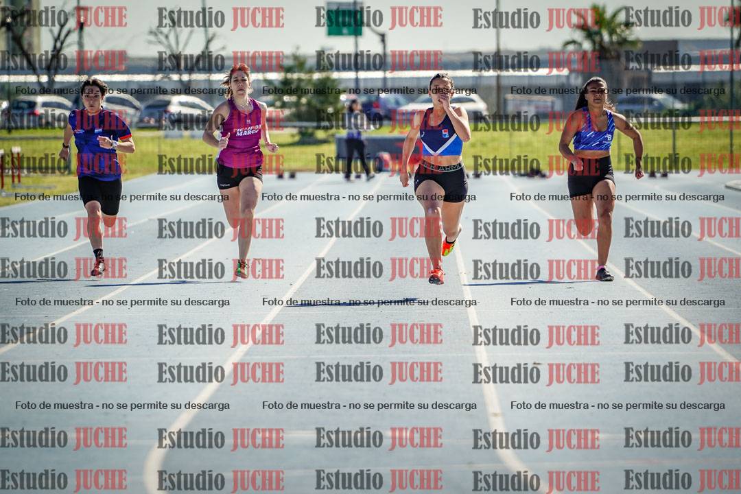 Fotos de los 100 m llanos de mujeres