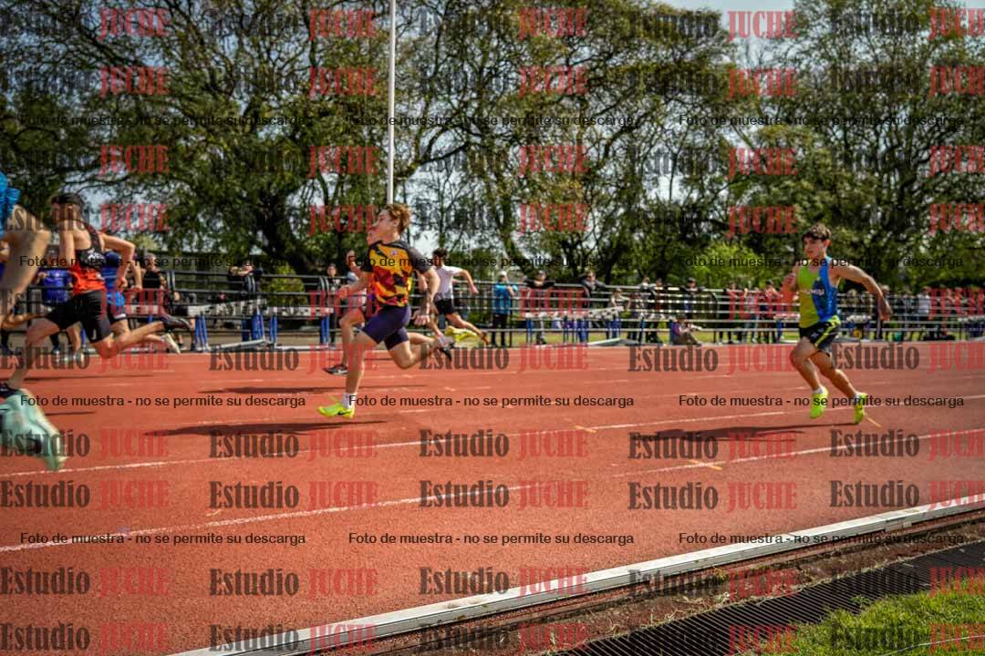 Fotos de los 80 m llanos de varones