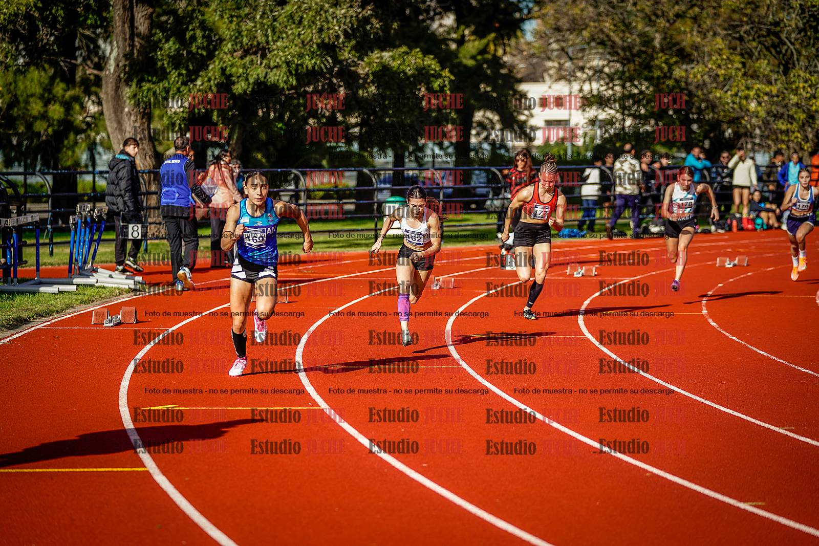 Fotos de los 200 m de mujeres