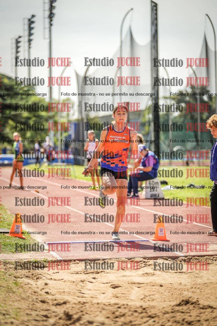 Fotos del salto en largo de mujeres - U16