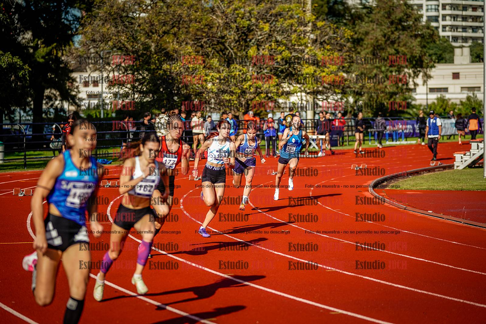 Fotos de los 200 m de mujeres