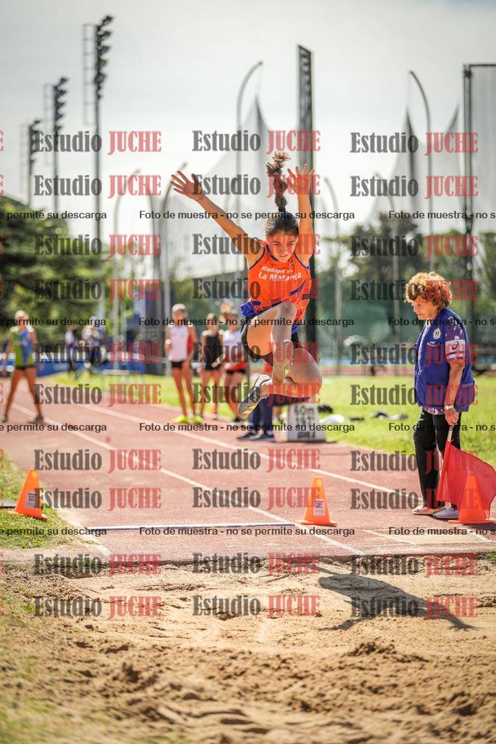 Fotos del salto en largo de mujeres - U16