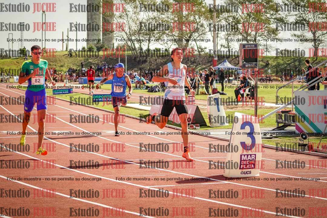 Fotos de los 400 m llanos de varones