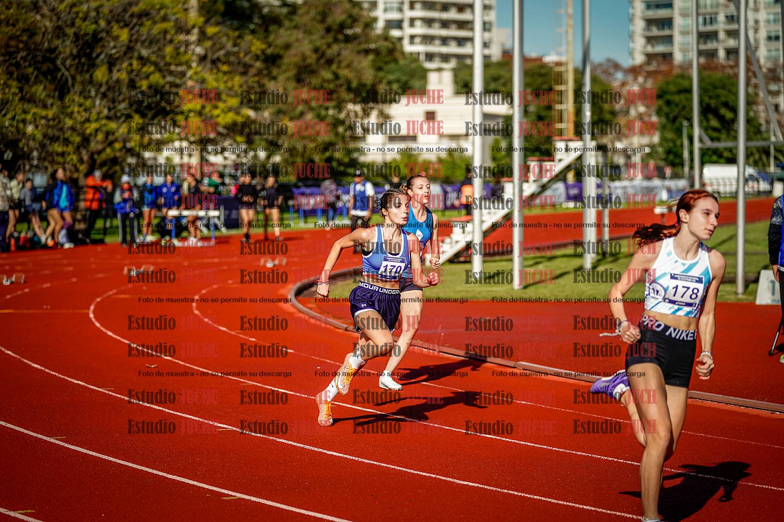 Fotos de los 200 m de mujeres