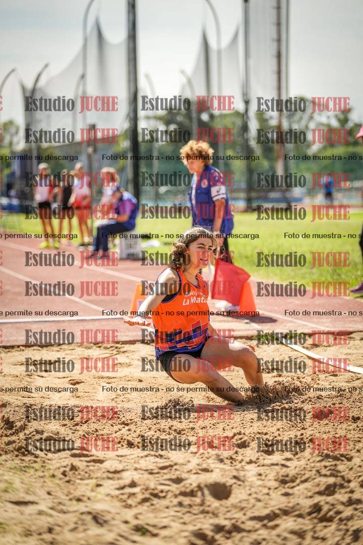 Fotos del salto en largo de mujeres - U16