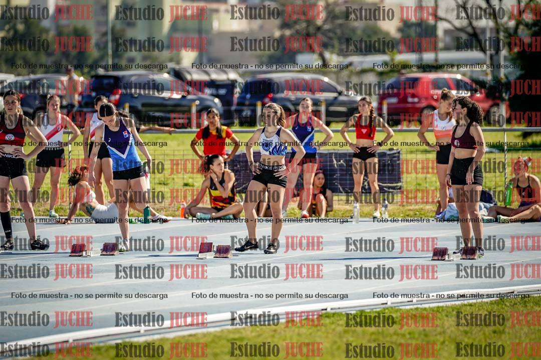 Fotos de los 100 m llanos de mujeres