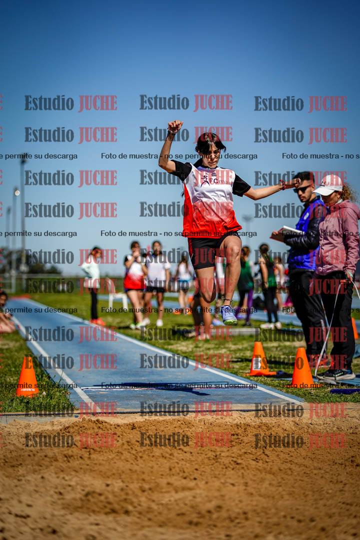 Fotos del salto en largo de mujeres - U15