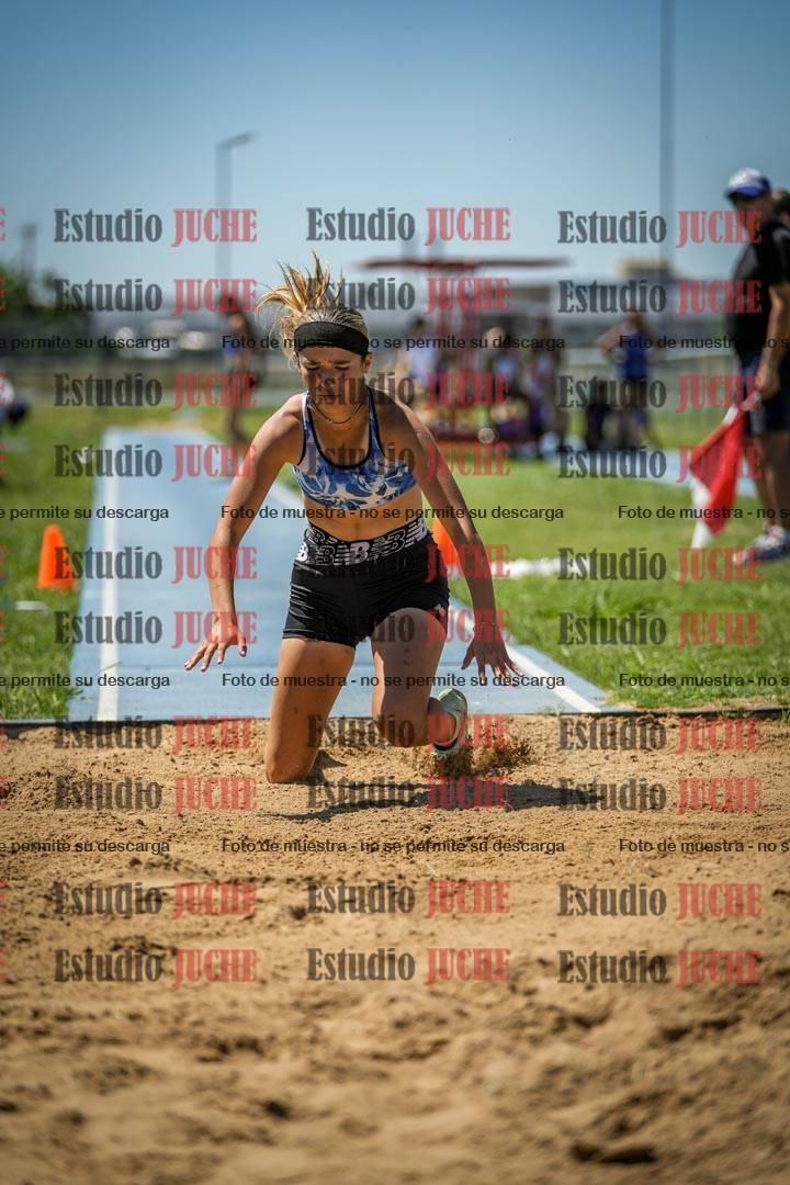 Fotos del salto triple de varones y mujeres - todas las tablas