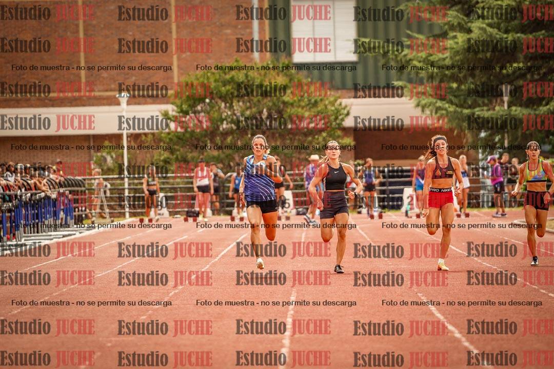 Fotos de los 100 m llanos de mujeres