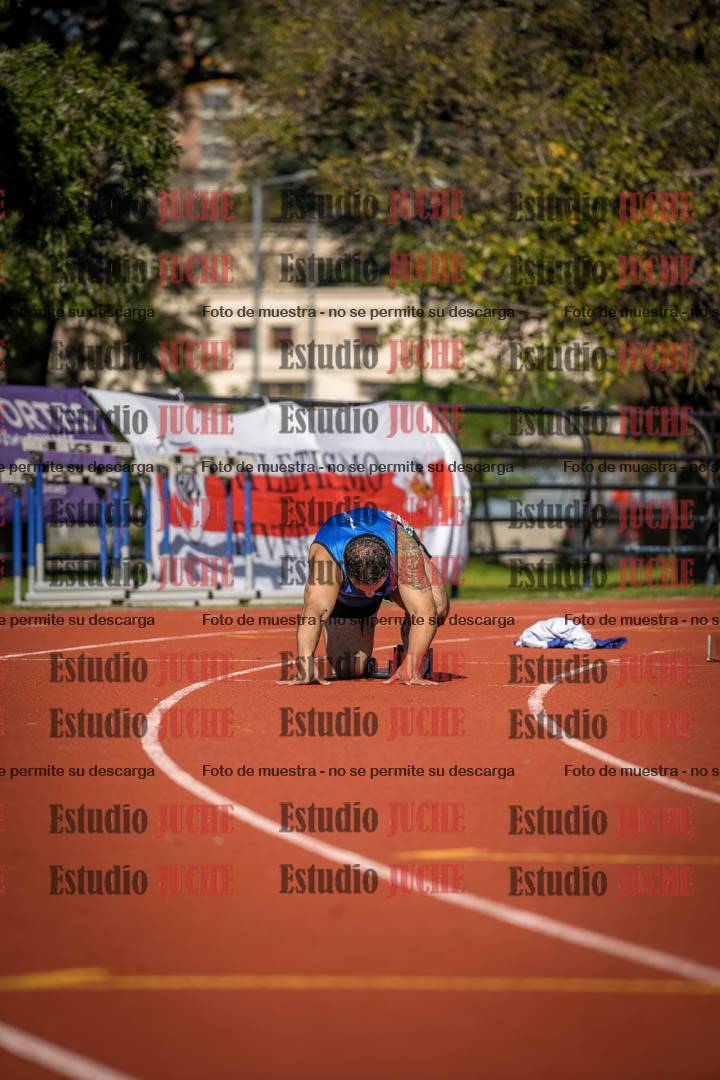 Fotos de los 200 m llanos de varones