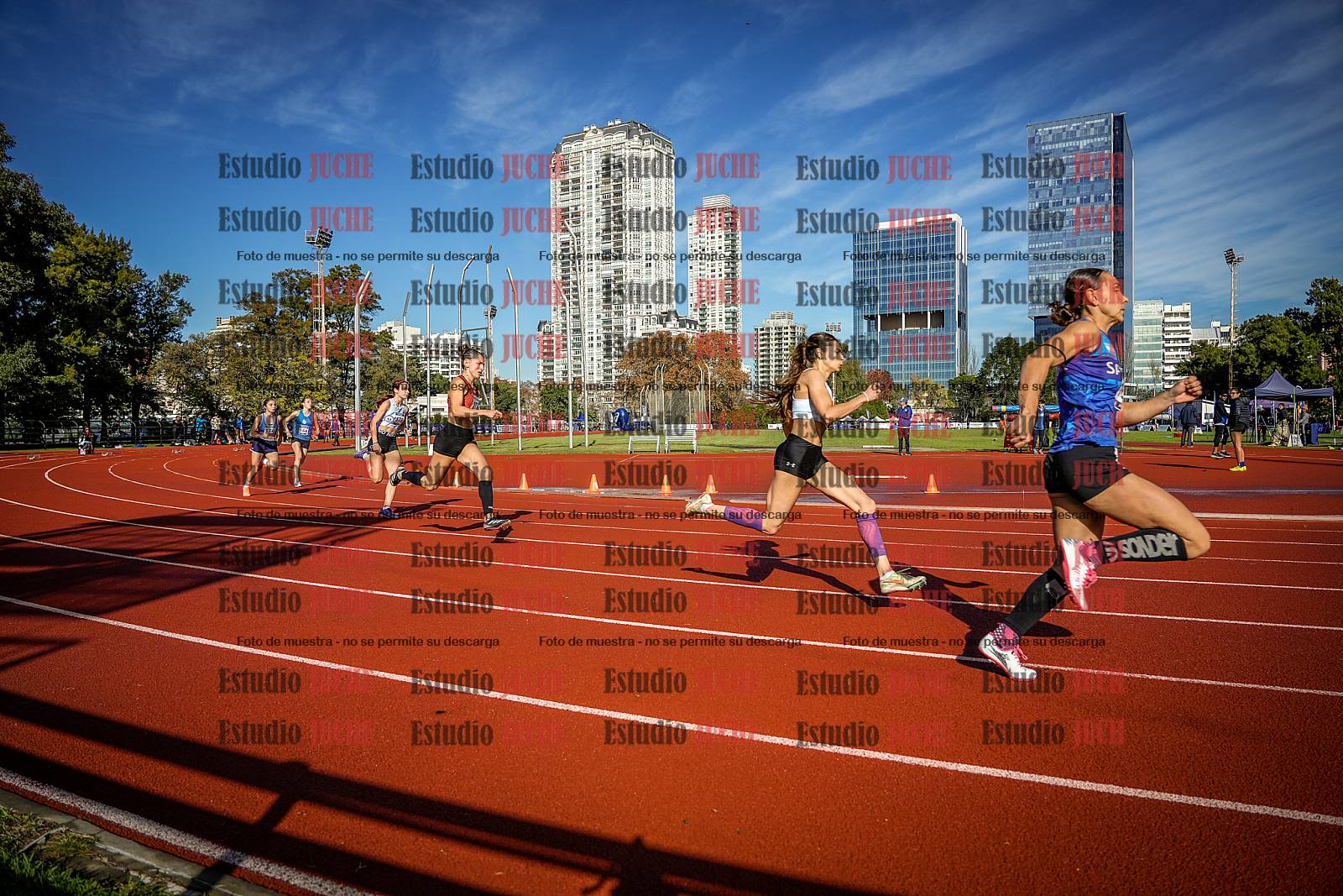 Fotos de los 200 m de mujeres
