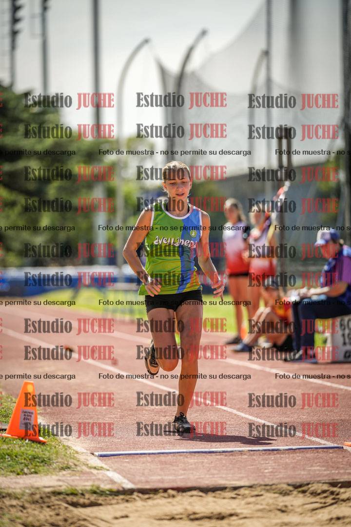 Fotos del salto en largo de mujeres - U16