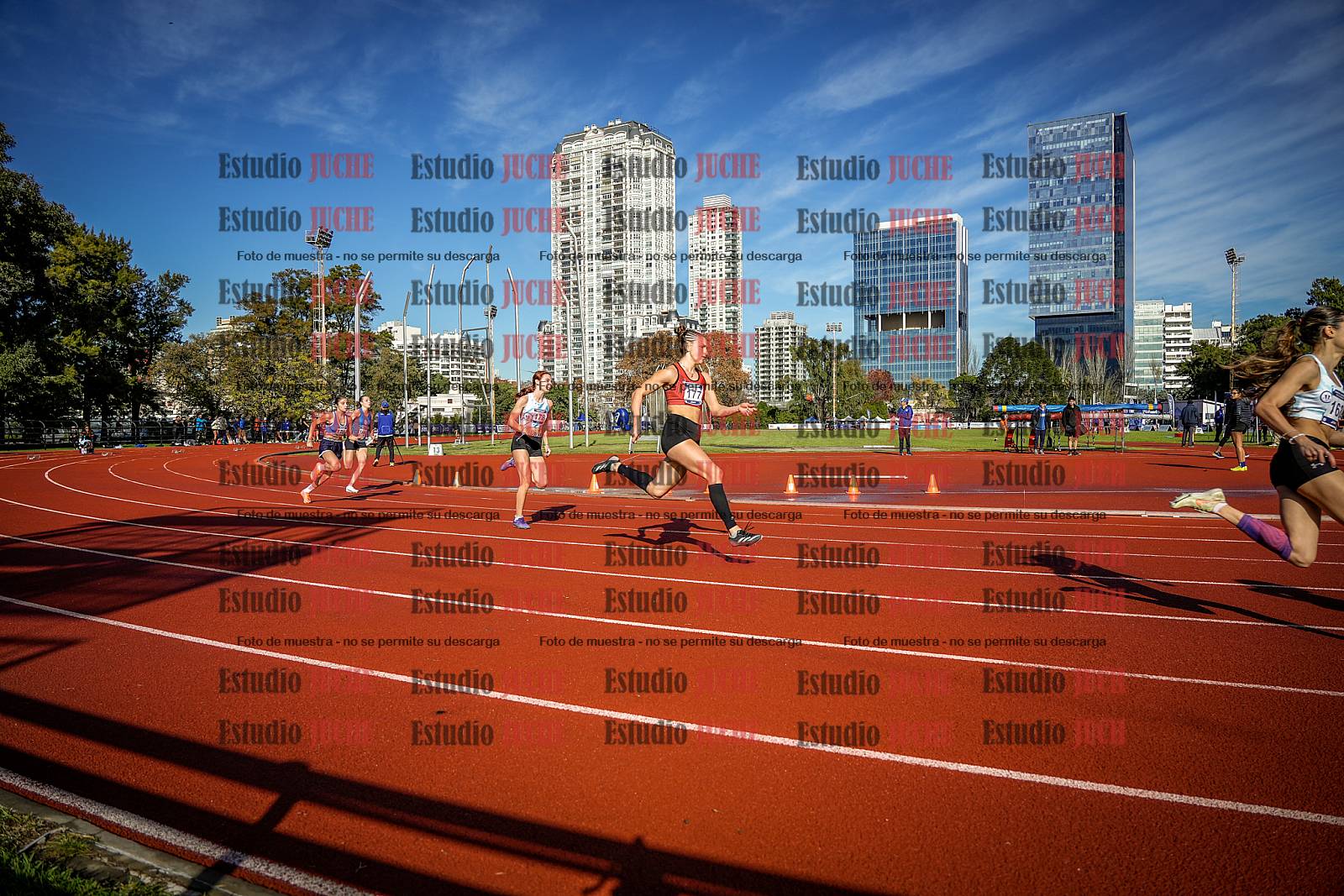 Fotos de los 200 m de mujeres