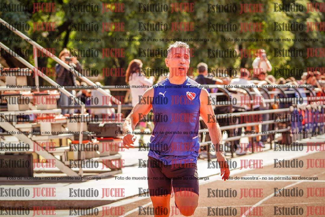 Fotos de los 100 m llanos de varones
