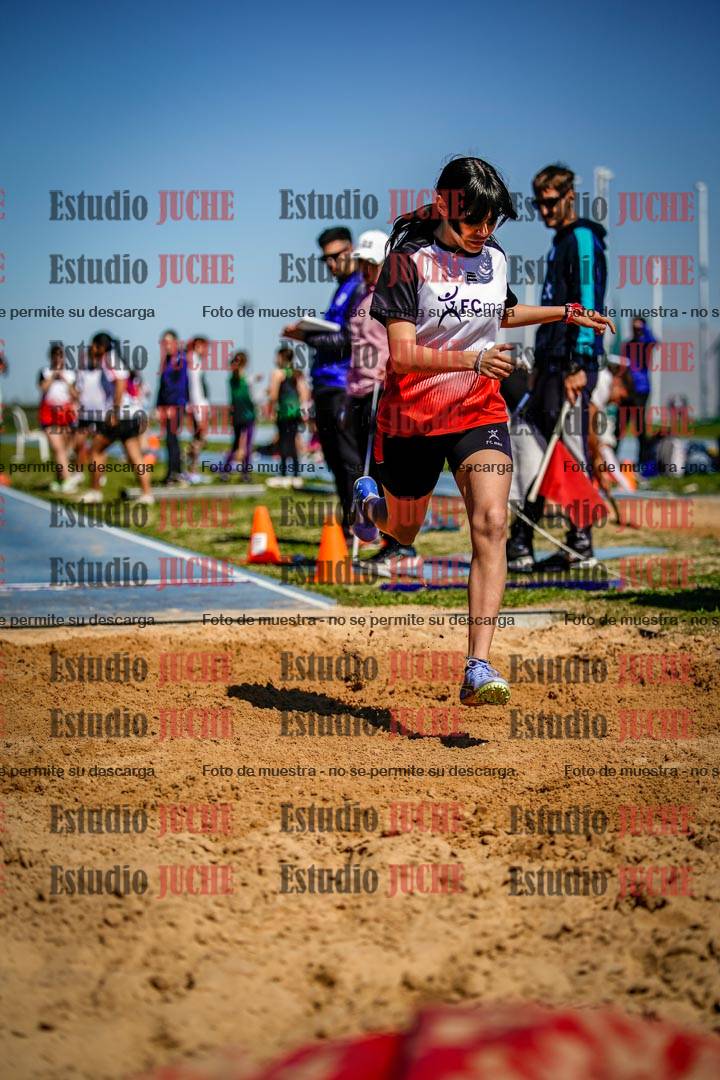 Fotos del salto en largo de mujeres - U15