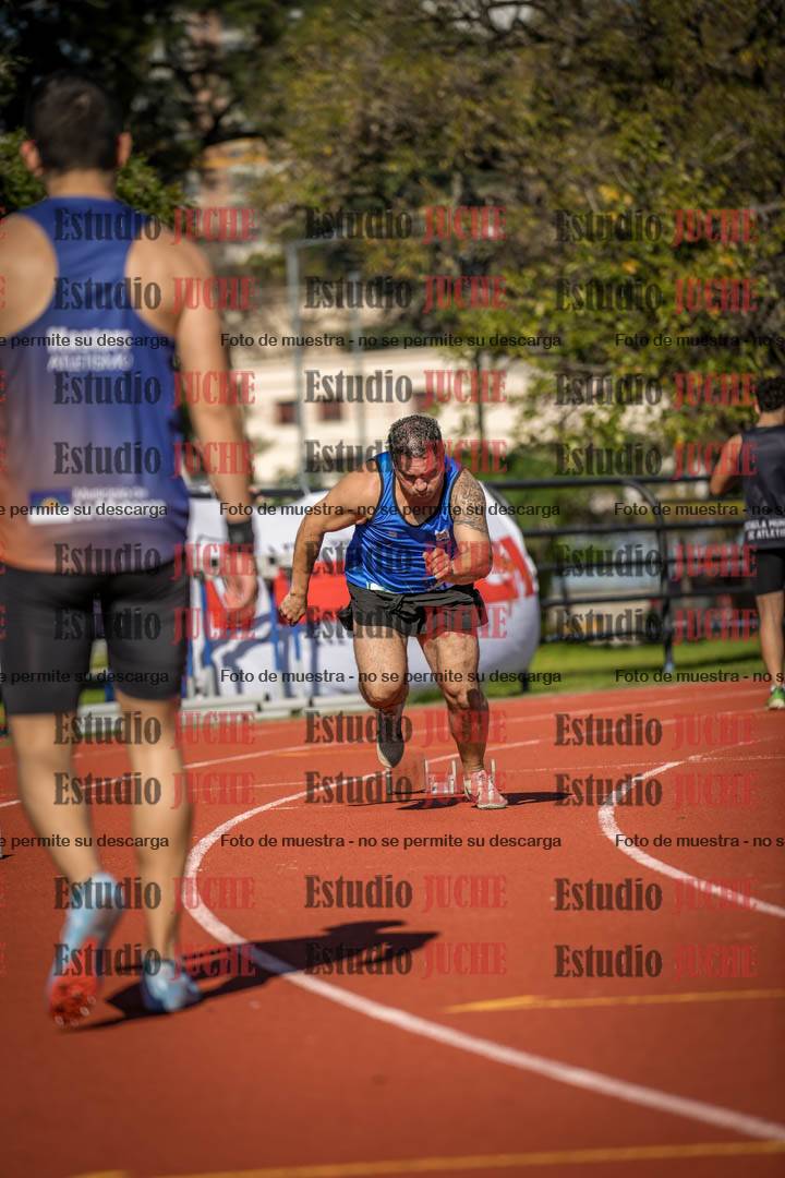 Fotos de los 200 m llanos de varones