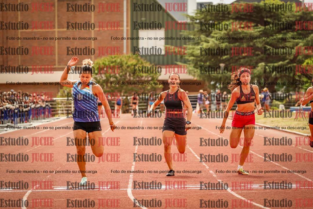 Fotos de los 100 m llanos de mujeres