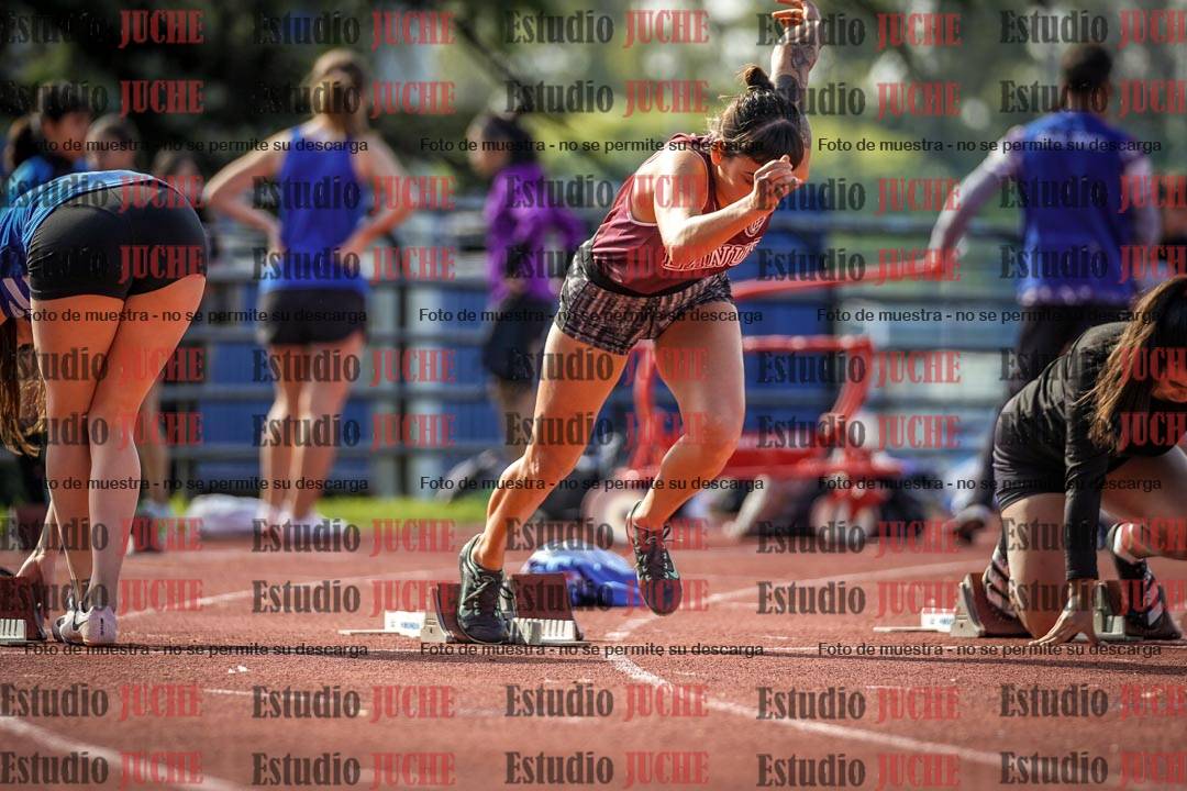 Fotos de los 100 m llanos de mujeres