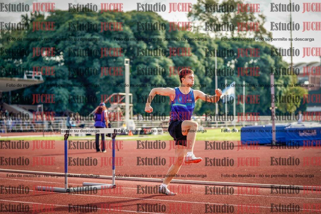 Fotos de los 400 m con vallas de varones