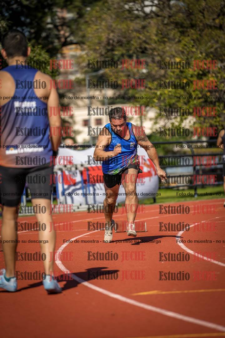 Fotos de los 200 m llanos de varones