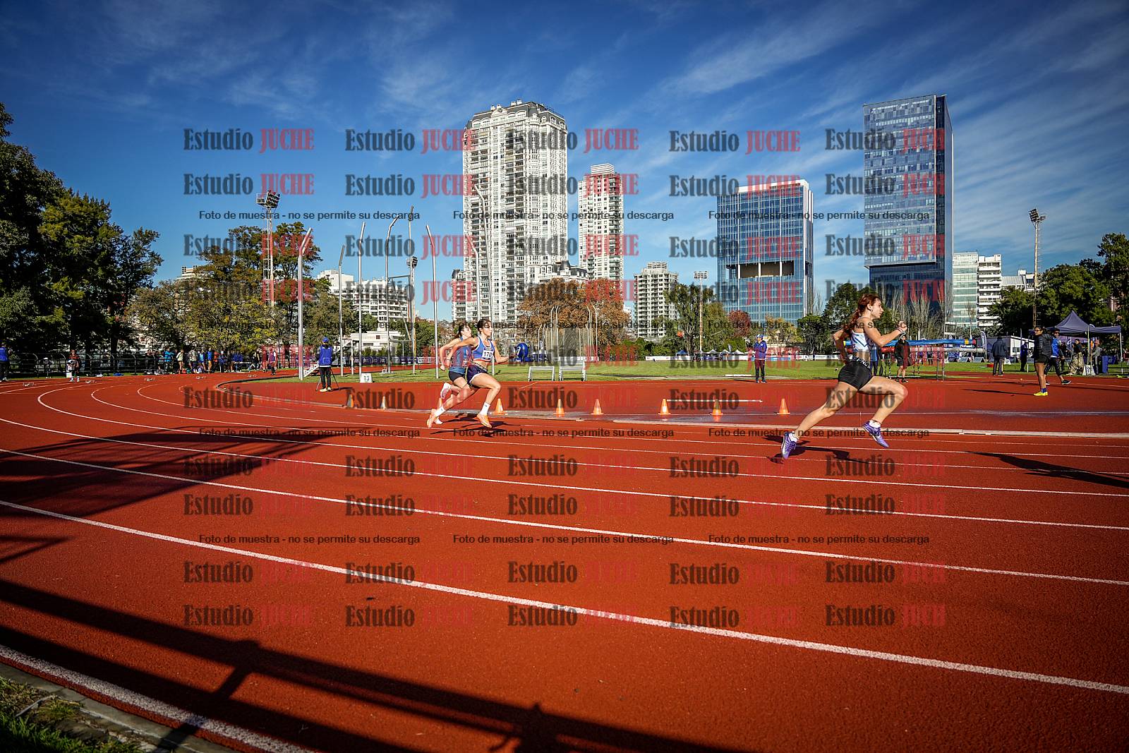 Fotos de los 200 m de mujeres