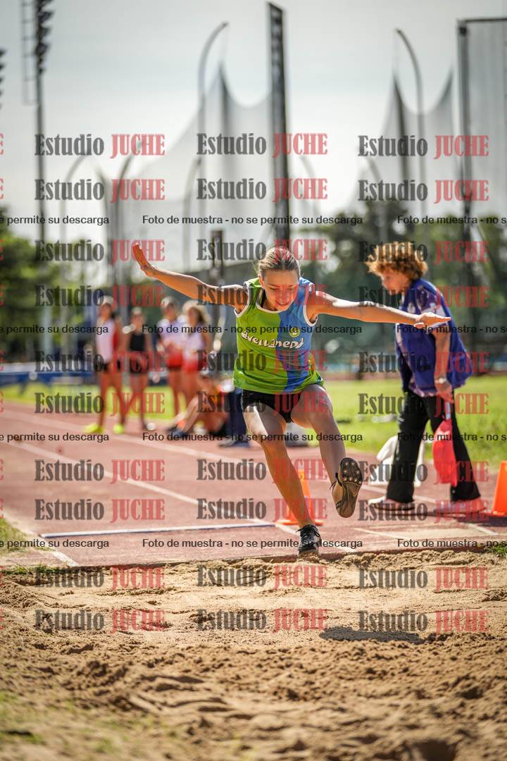 Fotos del salto en largo de mujeres - U16
