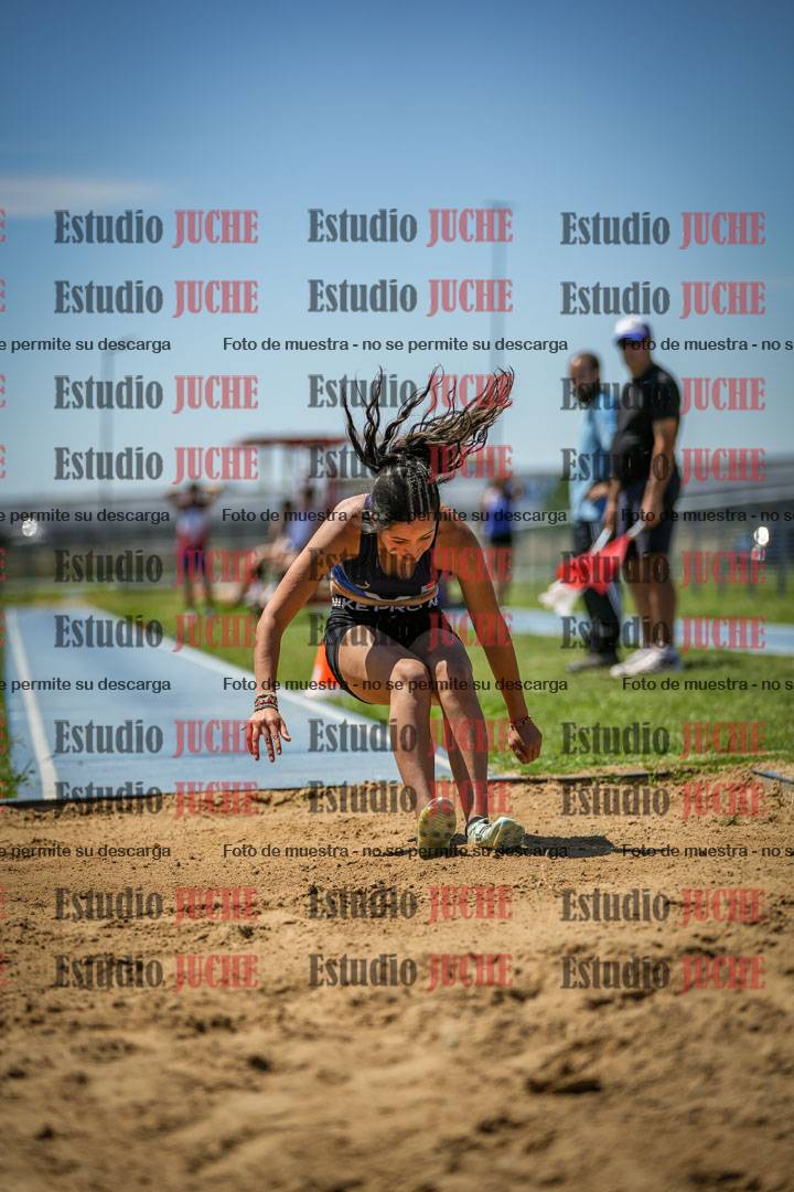 Fotos del salto triple de varones y mujeres - todas las tablas