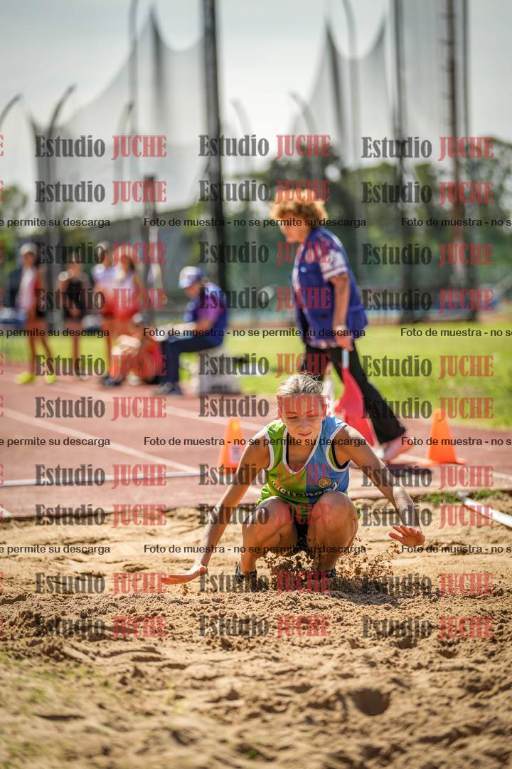 Fotos del salto en largo de mujeres - U16