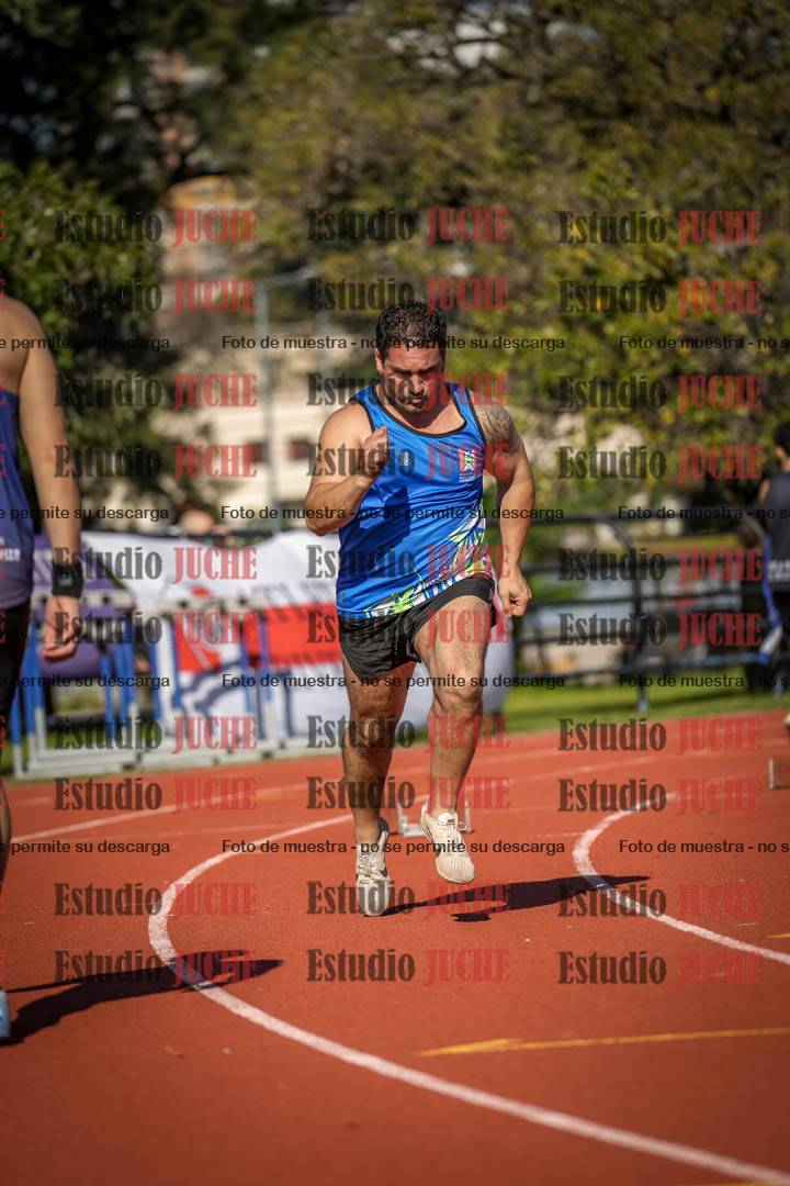 Fotos de los 200 m llanos de varones