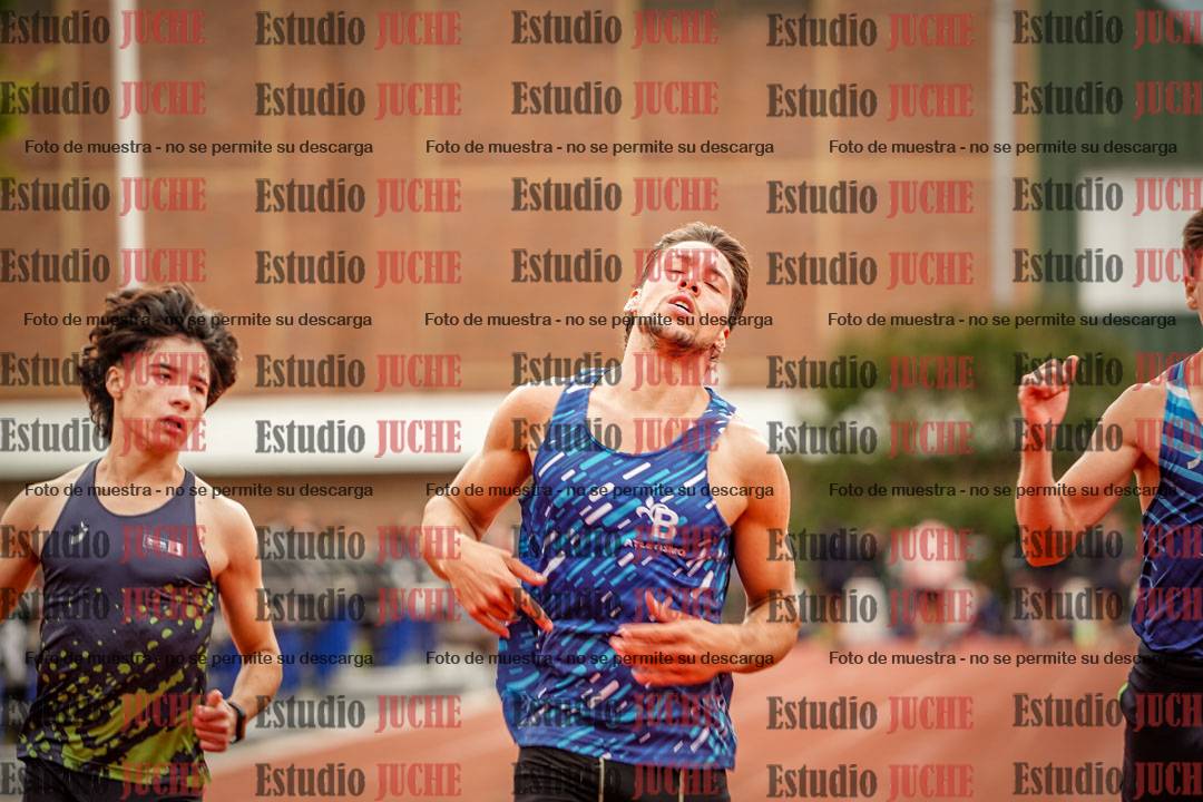 Fotos de los 100 m llanos de varones