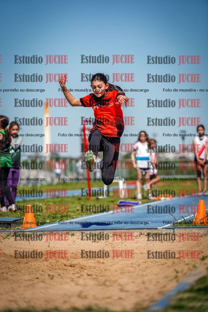 Fotos del salto en largo de mujeres - U15