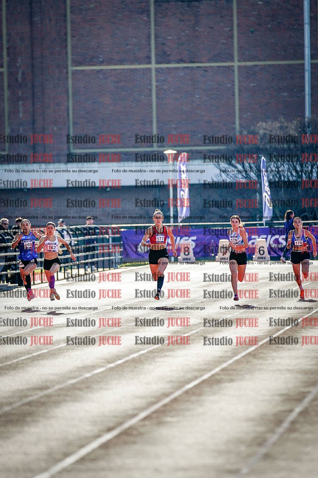 Fotos de los 200 m de mujeres