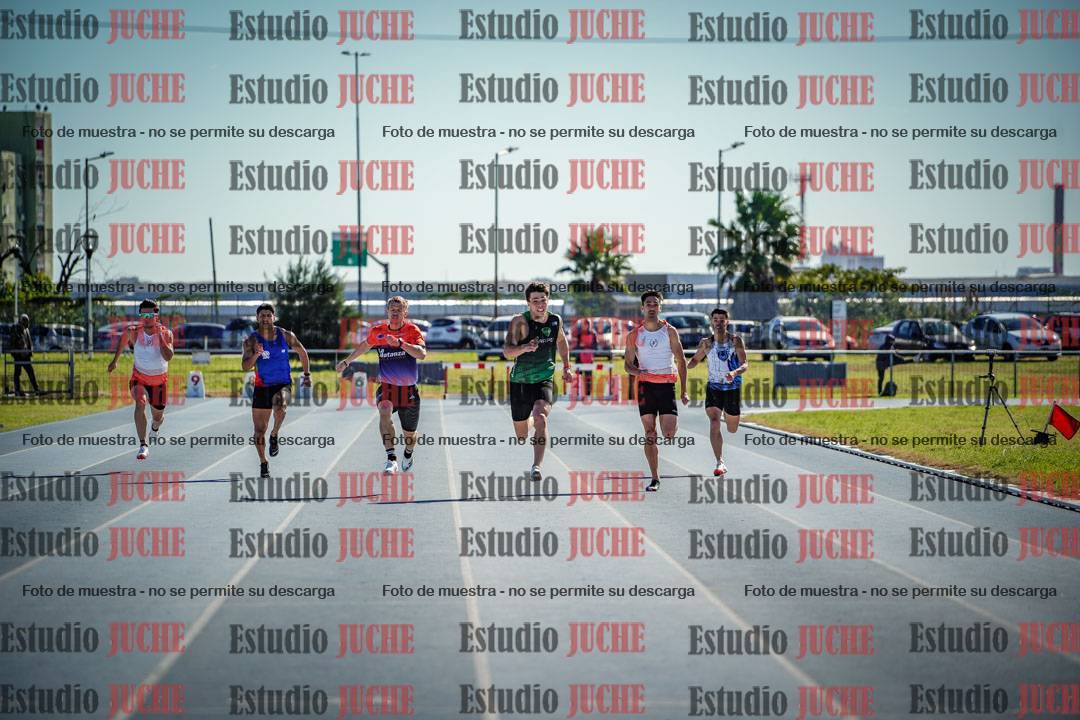 Fotos de los 200 m llanos de varones