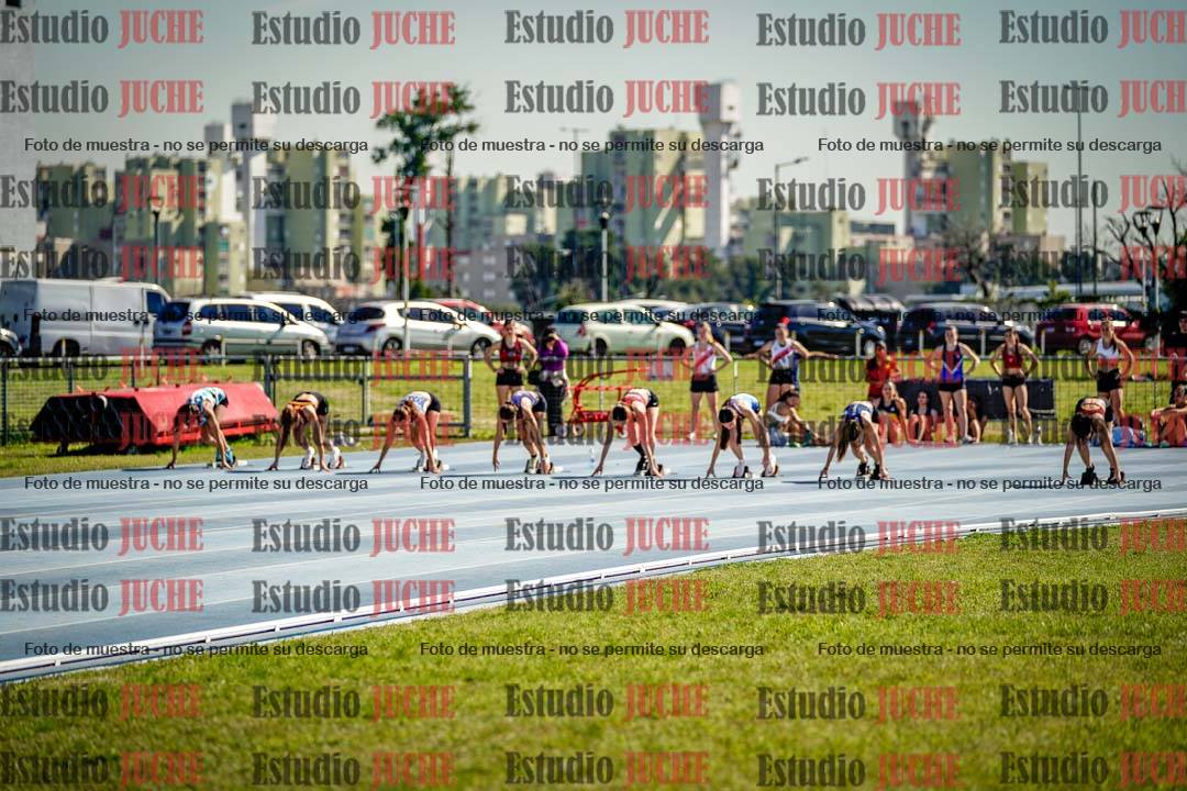 Fotos de los 100 m llanos de mujeres