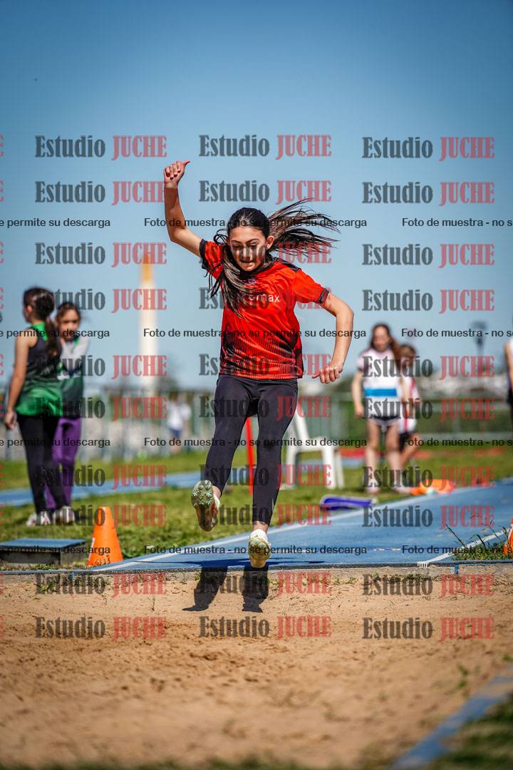 Fotos del salto en largo de mujeres - U15