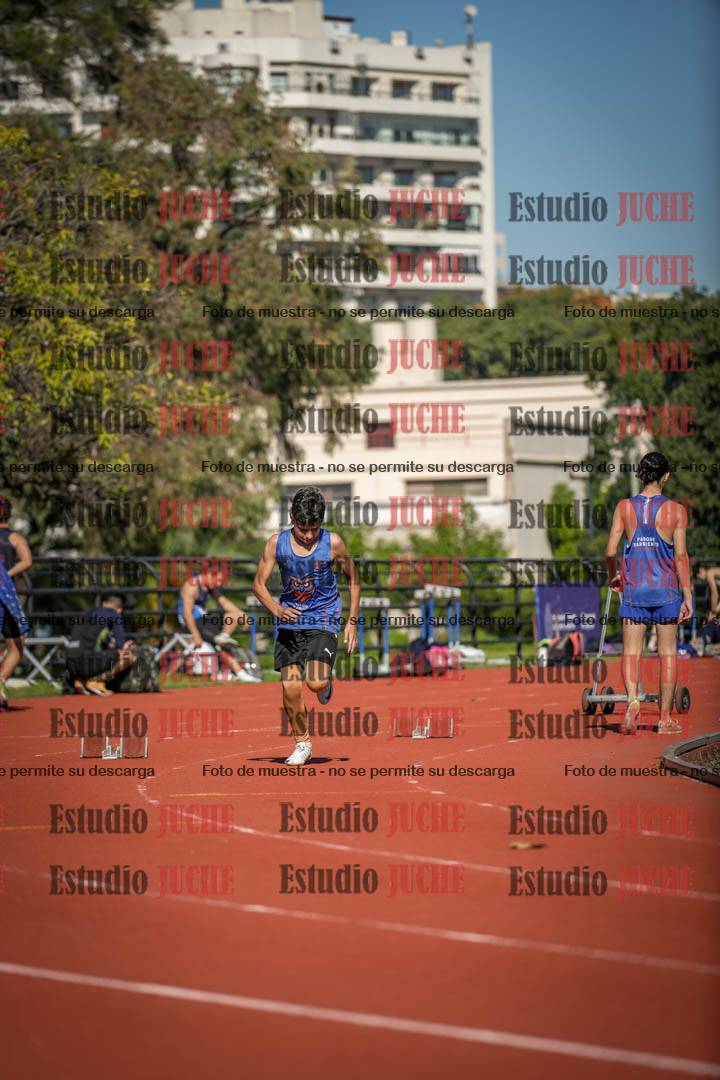 Fotos de los 200 m llanos de varones