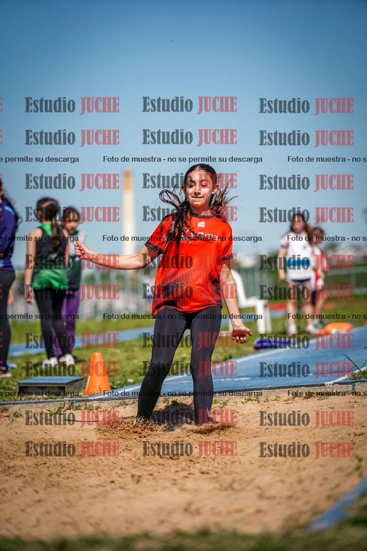 Fotos del salto en largo de mujeres - U15