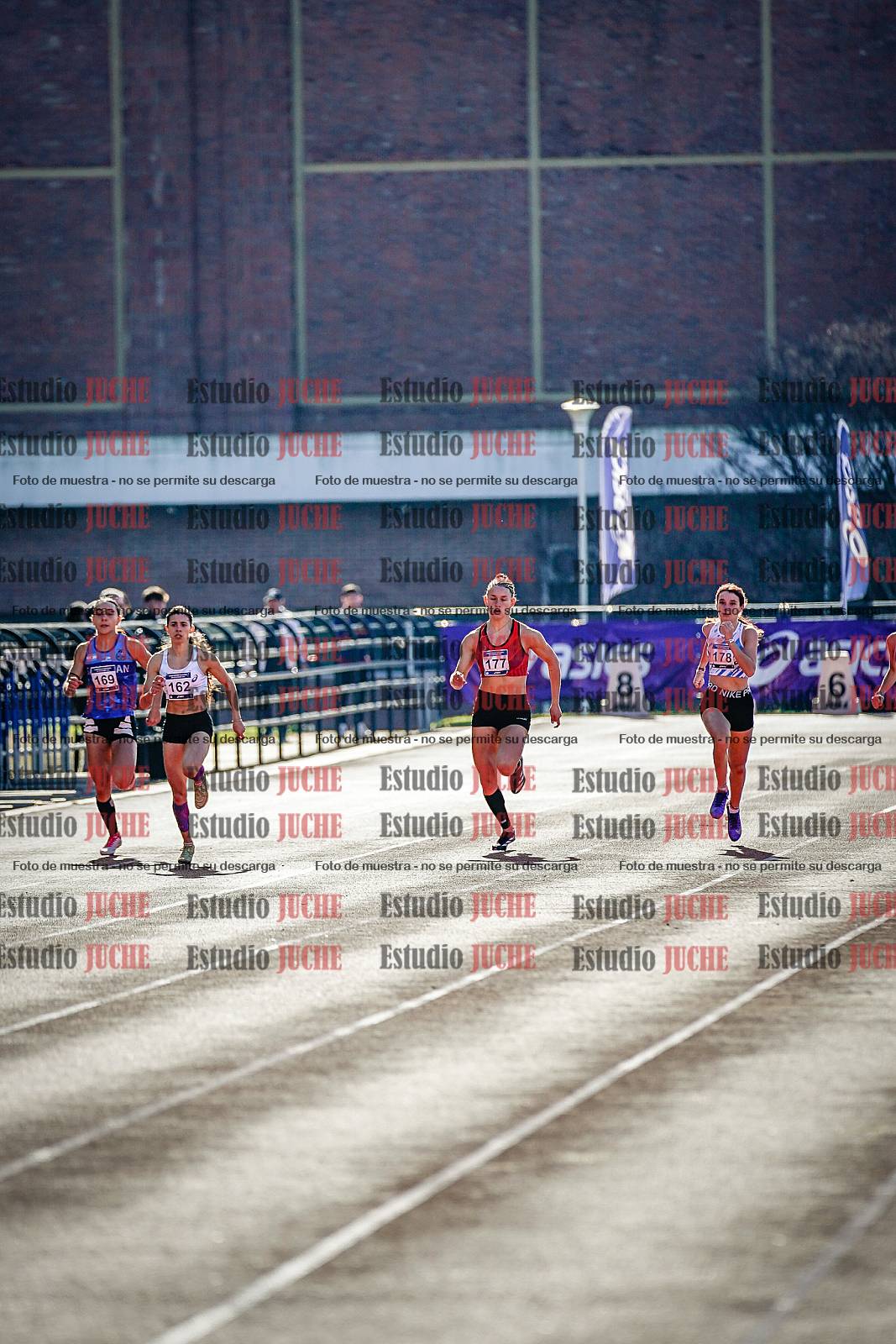 Fotos de los 200 m de mujeres
