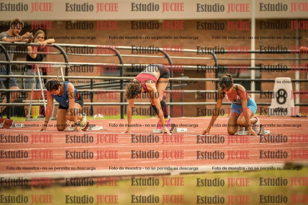 Fotos de los 100 m llanos de mujeres
