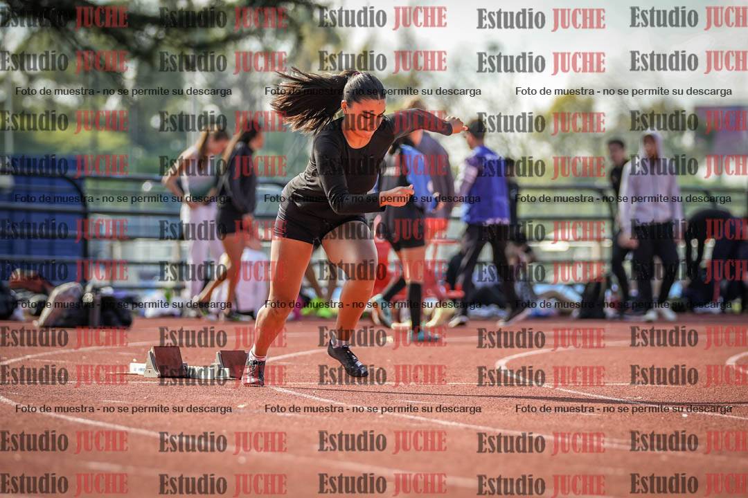 Fotos de los 100 m llanos de mujeres
