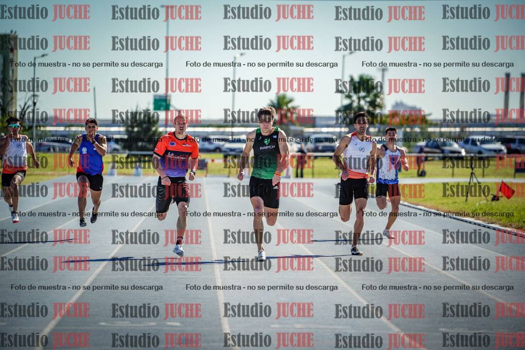 Fotos de los 200 m llanos de varones