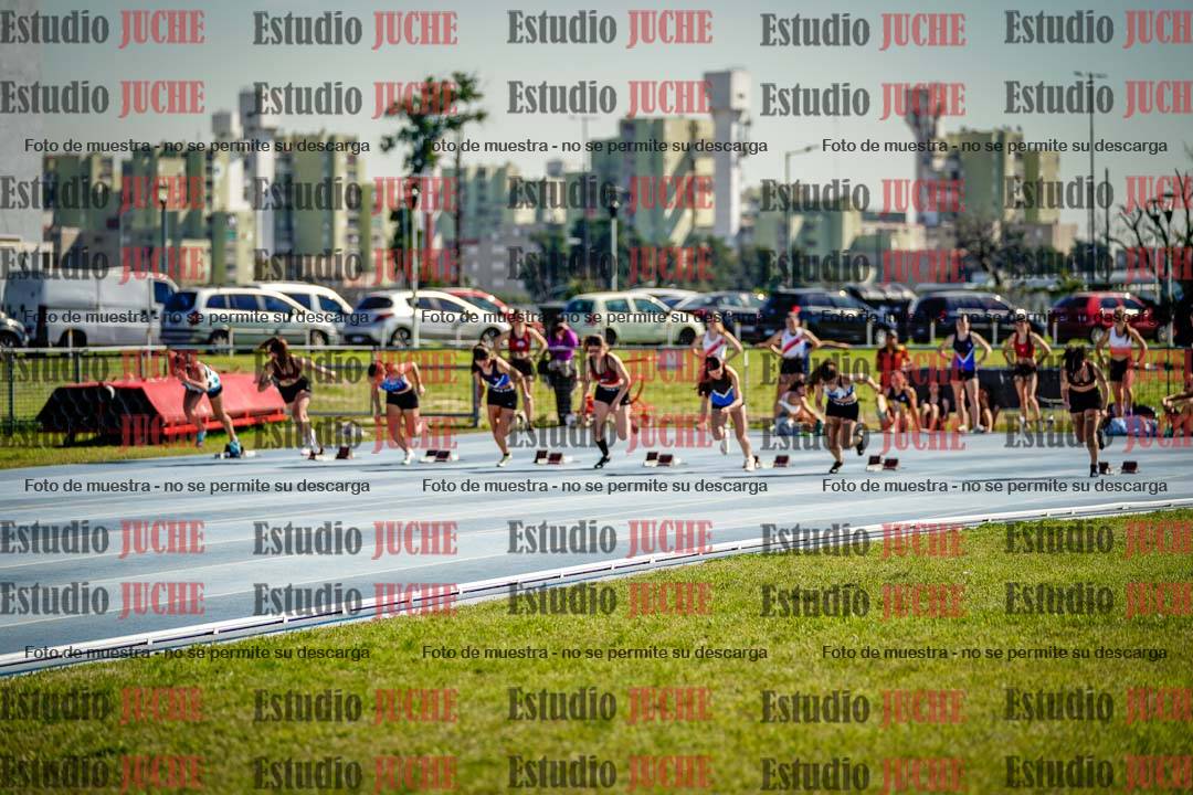 Fotos de los 100 m llanos de mujeres - FINAL