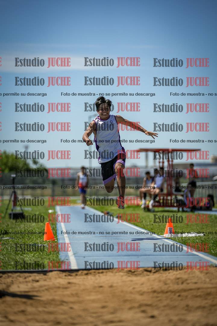 Fotos del salto triple de varones y mujeres - todas las tablas