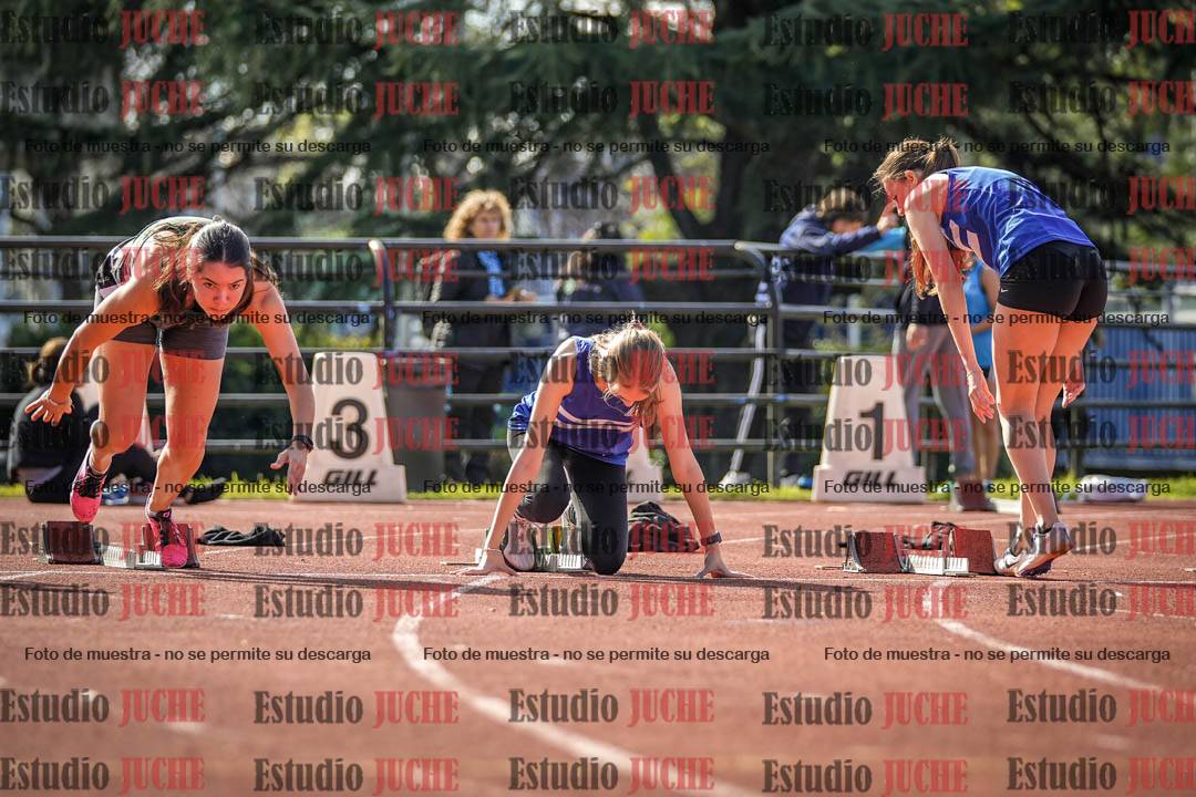 Fotos de los 100 m llanos de mujeres
