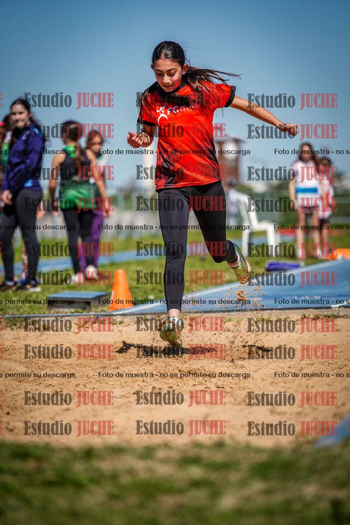 Fotos del salto en largo de mujeres - U15