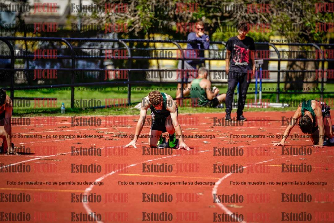 Fotos de los 200 m llanos de varones
